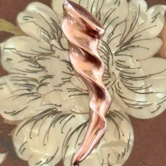 Alex Woo 14k Swirling Cornicello Charm / Signed By The Artist / UNISEX - Picture 9 of 16